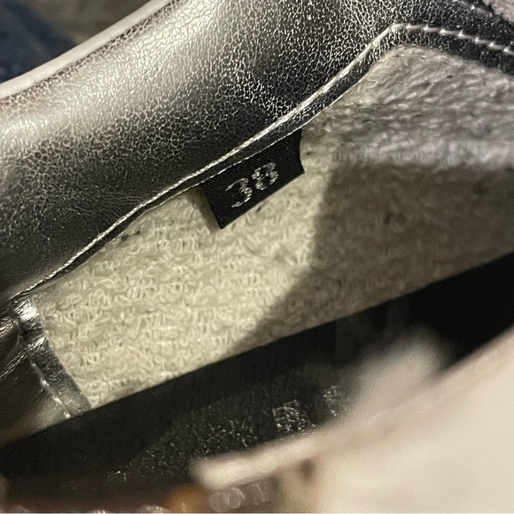 P448 Cheetah White Sneakers with Suede Upper Low-Top Design and Rubber Sole - Picture 2 of 4